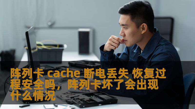 阵列卡 cache 断电丢失 恢复过程安全吗，阵列卡坏了会出现什么情况