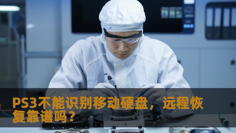 PS3不能识别移动硬盘，远程恢复靠谱吗？