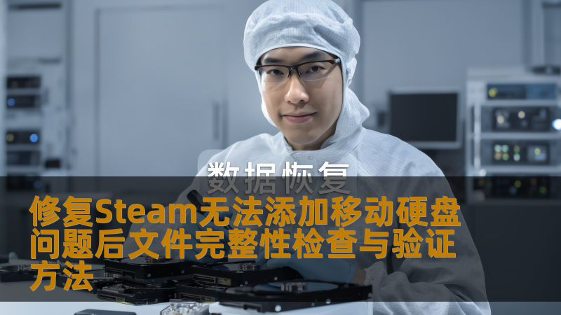 修复Steam无法添加移动硬盘问题后文件完整性检查与验证方法