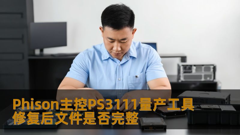 探讨Phison主控PS3111量产工具修复后文件完整性检测方法，提供实用的故障分析和恢复步骤。