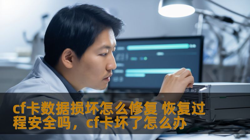 cf卡数据损坏怎么修复 恢复过程安全吗，cf卡坏了怎么办