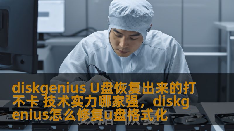 diskgenius U盘恢复出来的打不卡 技术实力哪家强，diskgenius怎么修复u盘格式化