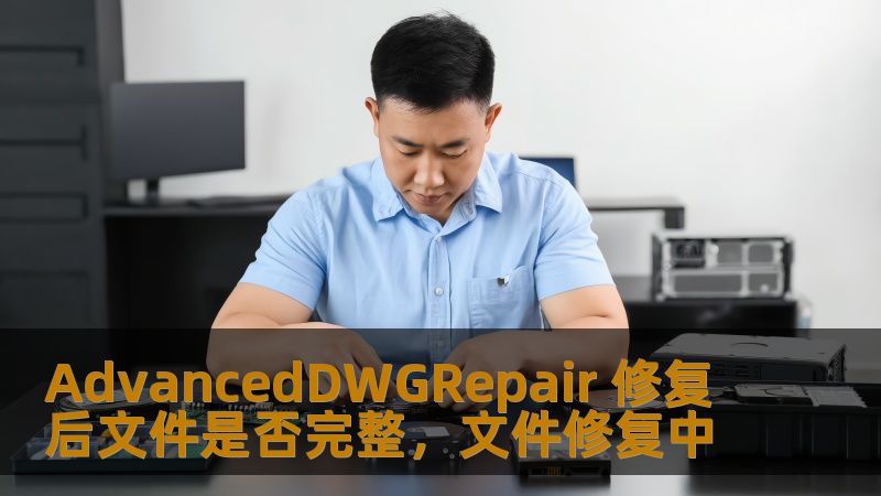 AdvancedDWGRepair 修复后文件是否完整，文件修复中