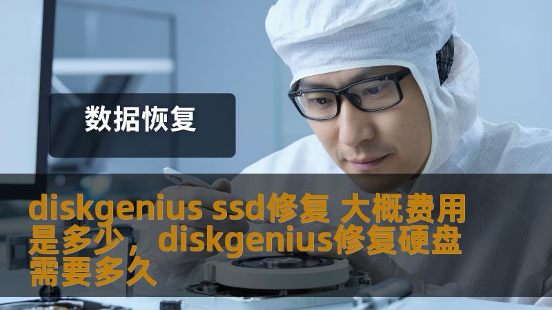 diskgenius ssd修复 大概费用是多少，diskgenius修复硬盘需要多久