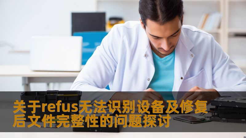 探讨refus无法识别设备及修复后文件完整性的问题，分析常见故障，提供详细操作步骤和真实案例，帮助用户解决数据恢复难题。