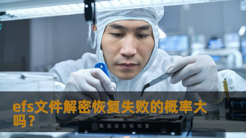 efs文件解密恢复失败的概率大吗？