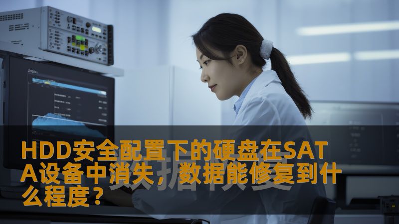 HDD安全配置下的硬盘在SATA设备中消失，数据能修复到什么程度？