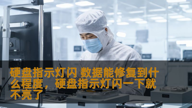 硬盘指示灯闪 数据能修复到什么程度，硬盘指示灯闪一下就不亮了
