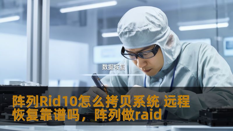 阵列Rid10怎么拷贝系统 远程恢复靠谱吗，阵列做raid