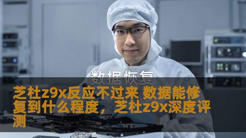 芝杜z9x反应不过来 数据能修复到什么程度，芝杜z9x深度评测