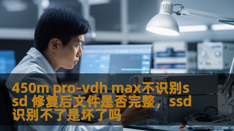 450m pro-vdh max不识别ssd 修复后文件是否完整，ssd识别不了是坏了吗