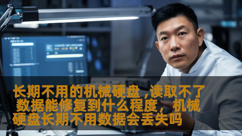 长期不用的机械硬盘 ,读取不了 数据能修复到什么程度，机械硬盘长期不用数据会丢失吗