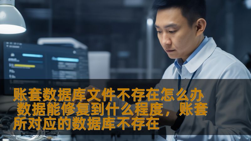 账套数据库文件不存在怎么办 数据能修复到什么程度,账套所对应的数据库不存在 账套数据库文件不存在怎么办 数据能修复到什么程度,账套所对应的数据库不存在
