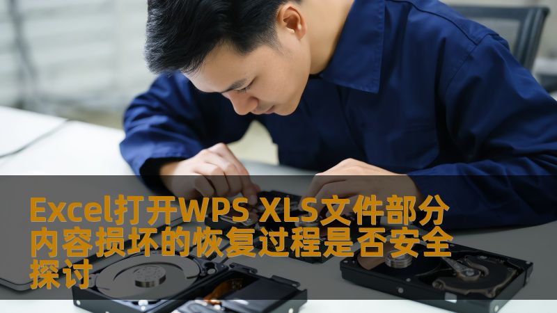 Excel打开WPS XLS文件部分内容损坏的恢复过程是否安全探讨