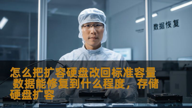 怎么把扩容硬盘改回标准容量 数据能修复到什么程度，存储硬盘扩容