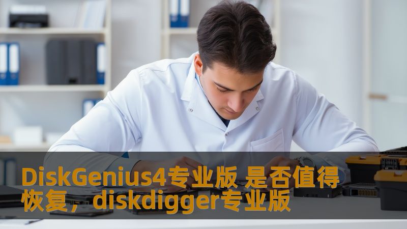 DiskGenius4专业版 是否值得恢复，diskdigger专业版
