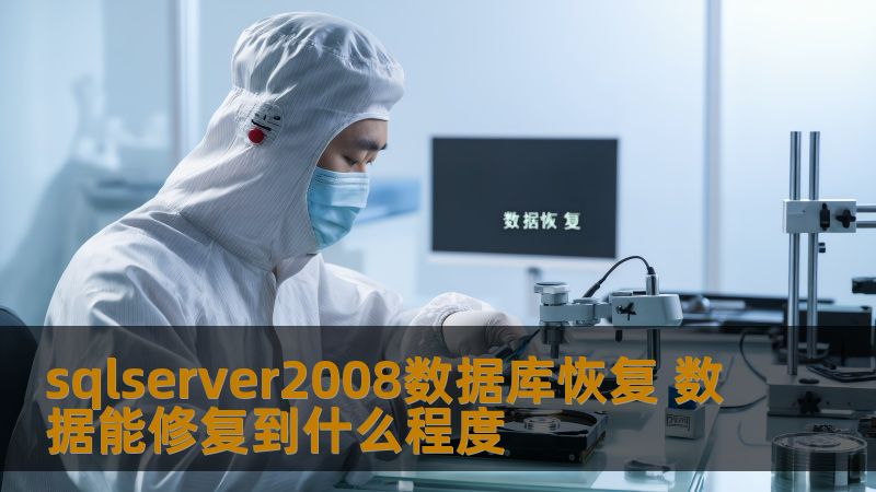 sqlserver2008数据库恢复 数据能修复到什么程度