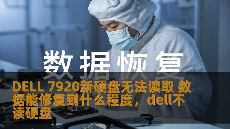 DELL 7920新硬盘无法读取 数据能修复到什么程度，dell不读硬盘