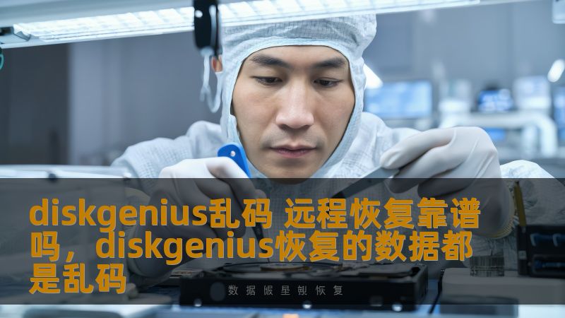 diskgenius乱码 远程恢复靠谱吗，diskgenius恢复的数据都是乱码