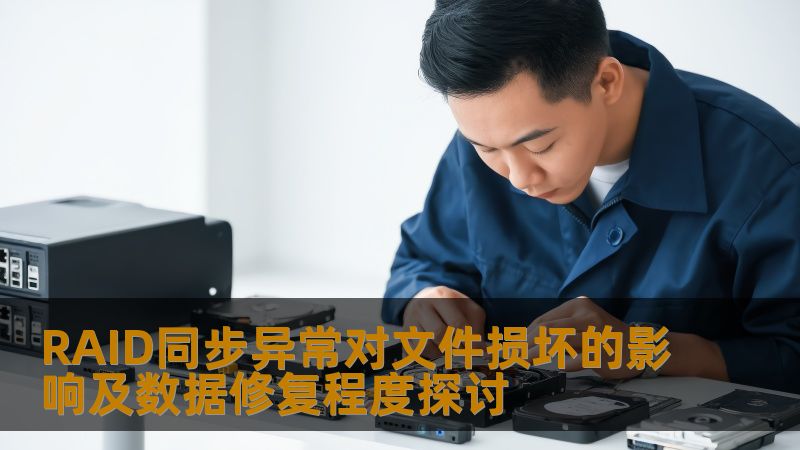 探讨RAID同步异常对文件损坏的影响及数据修复程度，分析常见故障及恢复方法，提供实战案例。