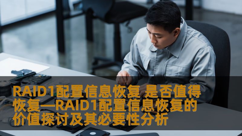 RAID1配置信息恢复 是否值得恢复—RAID1配置信息恢复的价值探讨及其必要性分析