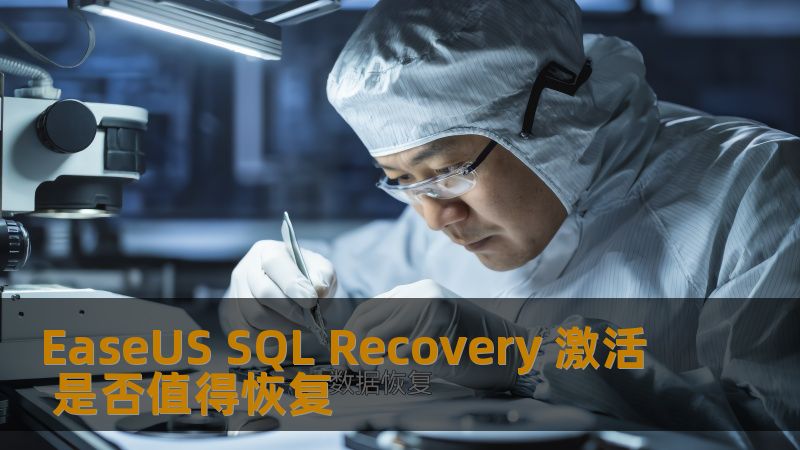 EaseUS SQL Recovery 激活 是否值得恢复 EaseUS SQL Recovery 激活 是否值得恢复