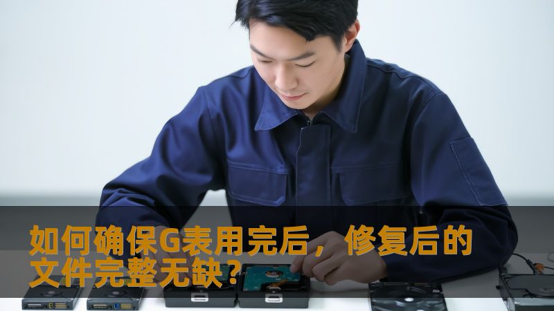 在使用G表（GoogleSheets）过程中，文件因操作不当或系统崩溃等问题可能出现损坏。那么，如何修复G表文件并确保修复后的文件完整无缺呢？本文将为你提供实用的解决方案和方法，帮助你高效处理此类问题。