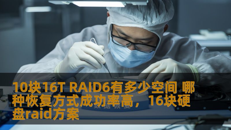 本文将深入分析10块16T硬盘组成RAID6阵列时的存储空间及其数据恢复方法，并详细介绍不同恢复方式的成功率，为您提供选择数据恢复方式时的参考。
