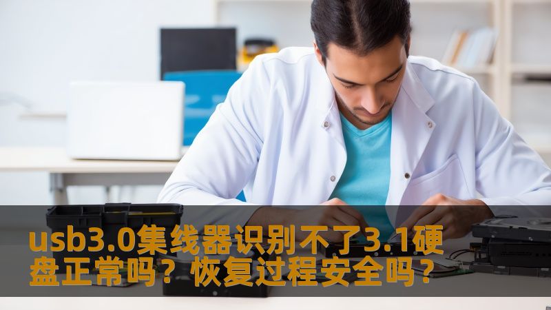 讨论usb3.0集线器识别不了3.1硬盘的原因及安全恢复过程。