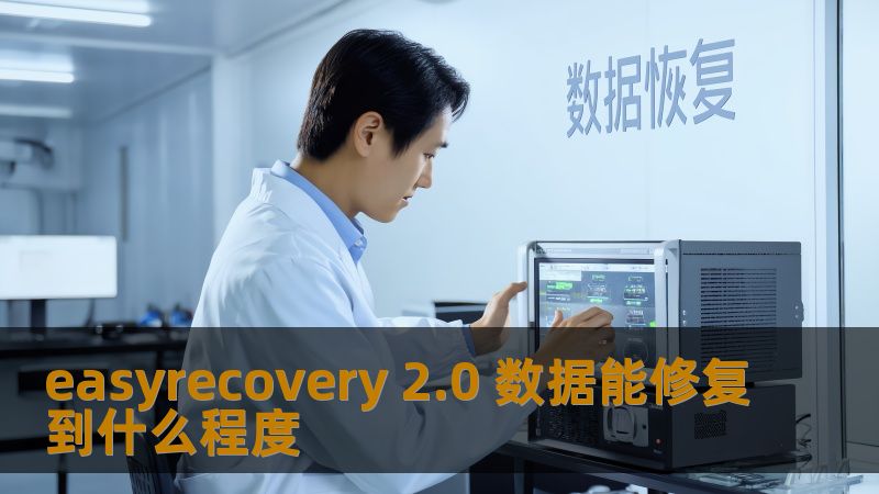 了解easyrecovery 2.0 数据能修复到什么程度，探索其在数据恢复中的应用与效果。