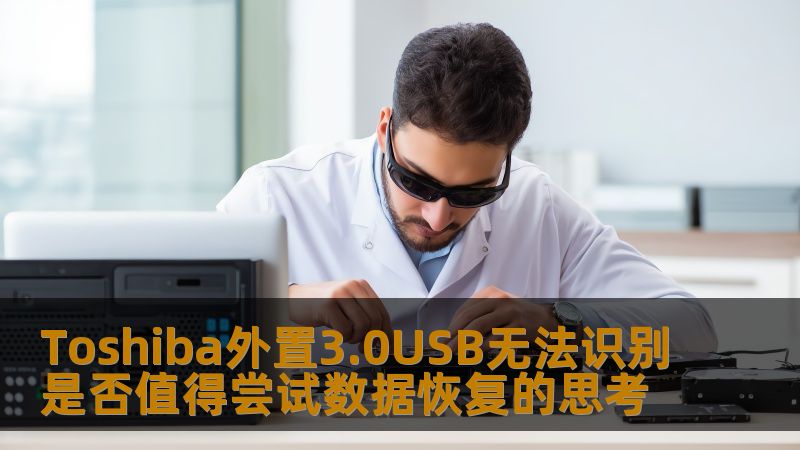 Toshiba外置3.0USB无法识别是否值得尝试数据恢复的思考，分析故障原因与恢复方法，提供真实案例，帮助用户解决数据丢失问题。