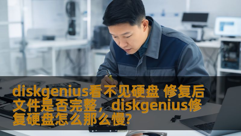 在使用DiskGenius修复硬盘无法识别问题后，很多用户最关心的一个问题就是：文件是否能够恢复完整？本文将详细分析如何使用DiskGenius修复硬盘，确保文件的完整性和安全性，让你不再担心数据丢失。