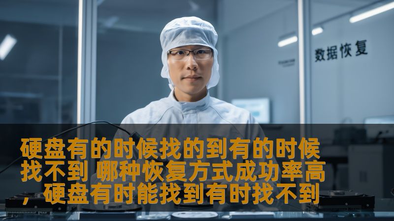 当你的硬盘出现无法读取的情况时，数据恢复成了最重要的任务。硬盘有时能找到，有时找不到，这究竟是为什么？又该如何选择合适的恢复方式提高成功率？本文将详细介绍硬盘恢复的常见方式和成功率分析，帮助你最大化保护重要数据。