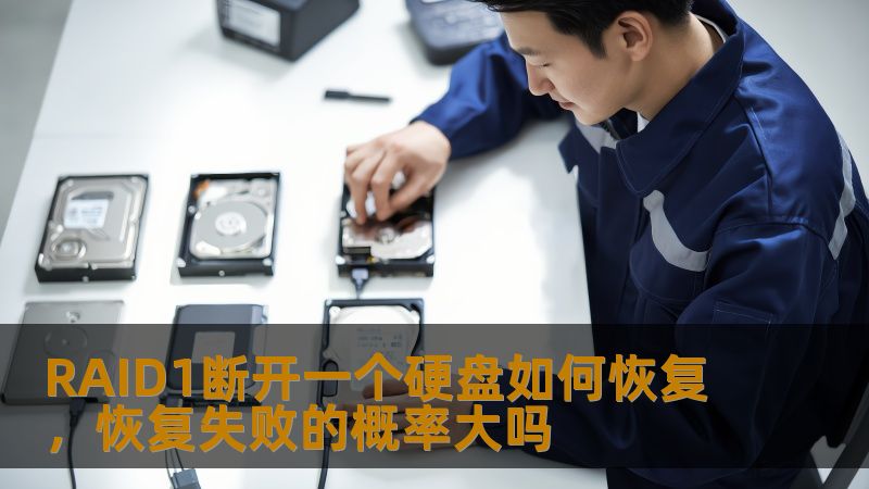 RAID1断开一个硬盘如何恢复？本文将详细分析恢复方法及成功率，帮助您有效应对RAID故障。