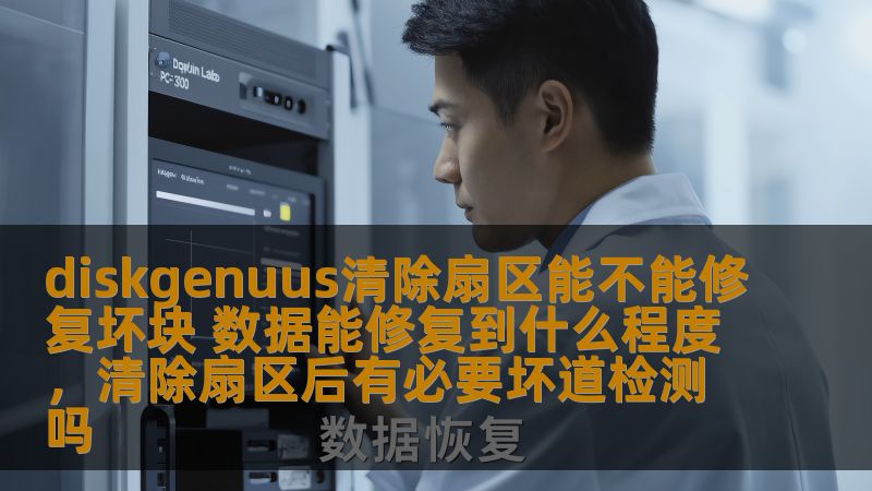 diskgenuus清除扇区能不能修复坏块 数据能修复到什么程度，清除扇区后有必要坏道检测吗