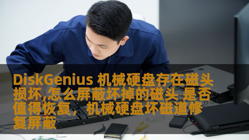 DiskGenius 机械硬盘存在磁头损坏,怎么屏蔽坏掉的磁头 是否值得恢复，机械硬盘坏磁道修复屏蔽