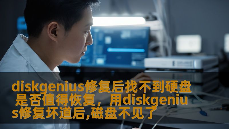如果你在使用DiskGenius修复硬盘时遇到“找不到硬盘”的问题，是否值得进行数据恢复？本文将详细探讨可能的原因及恢复硬盘数据的必要性，帮助你做出明智决策。