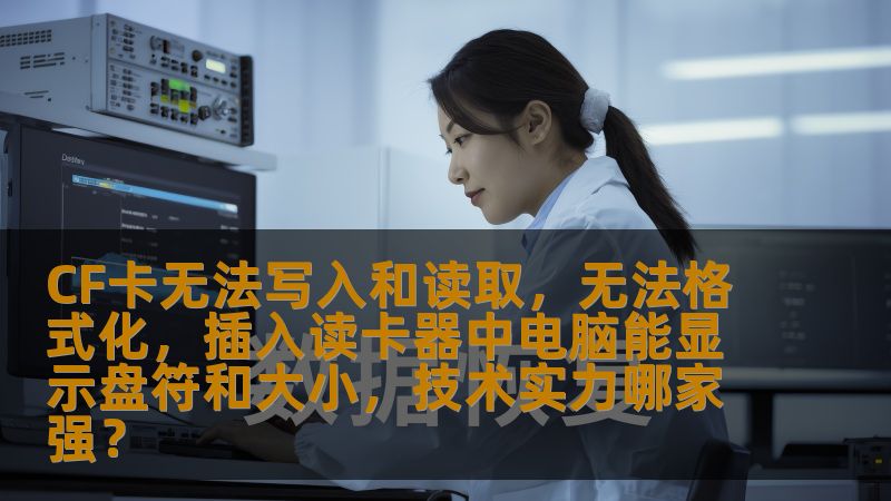 CF卡无法写入和读取，无法格式化，插入读卡器中电脑能显示盘符和大小，技术实力哪家强？