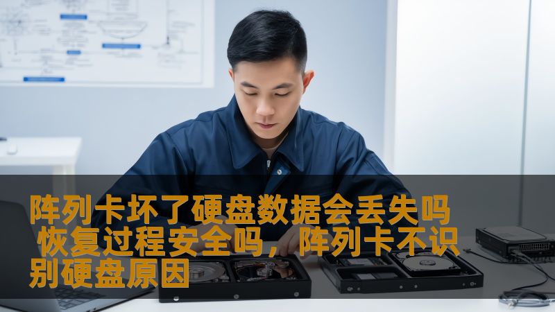 阵列卡坏了硬盘数据会丢失吗 恢复过程安全吗，阵列卡不识别硬盘原因