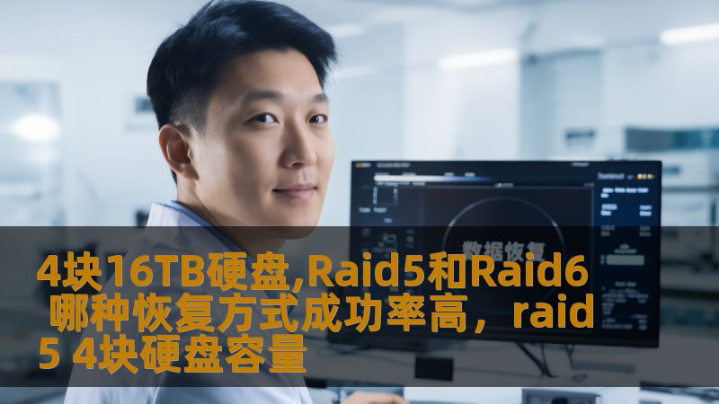 4块16TB硬盘,Raid5和Raid6 哪种恢复方式成功率高,raid5 4块硬盘容量 4块16TB硬盘,Raid5和Raid6 哪种恢复方式成功率高,raid5 4块硬盘容量