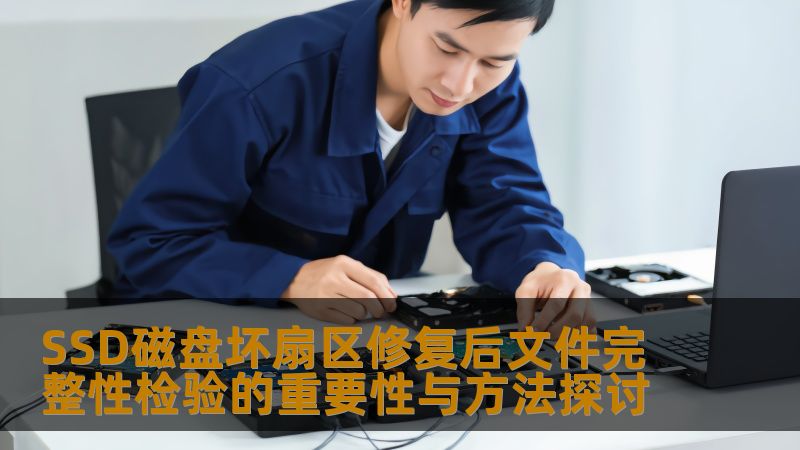 SSD磁盘坏扇区修复后文件完整性检验的重要性与方法探讨，确保数据安全与可靠性。