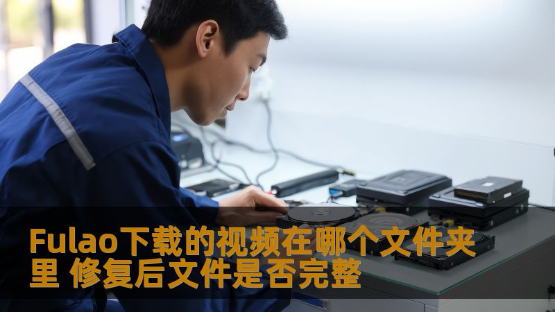 Fulao下载的视频在哪个文件夹里 修复后文件是否完整