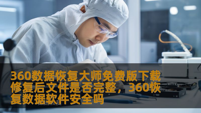360数据恢复大师免费版下载 修复后文件是否完整，360恢复数据软件安全吗