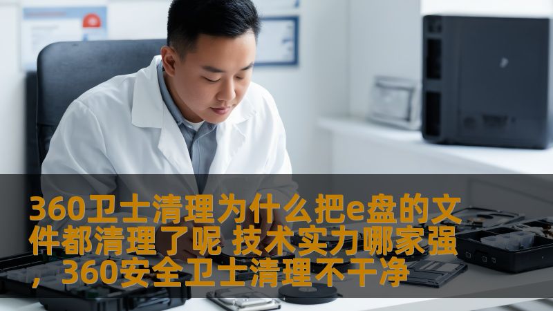 360卫士清理为什么把e盘的文件都清理了呢 技术实力哪家强，360安全卫士清理不干净