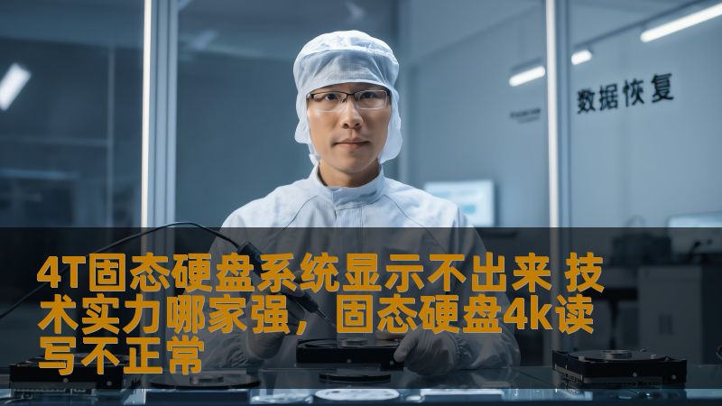 4T固态硬盘系统显示不出来 技术实力哪家强，固态硬盘4k读写不正常