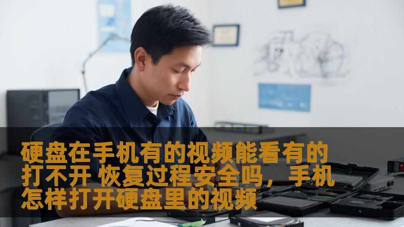 硬盘在手机有的视频能看有的打不开 恢复过程安全吗，手机怎样打开硬盘里的视频
