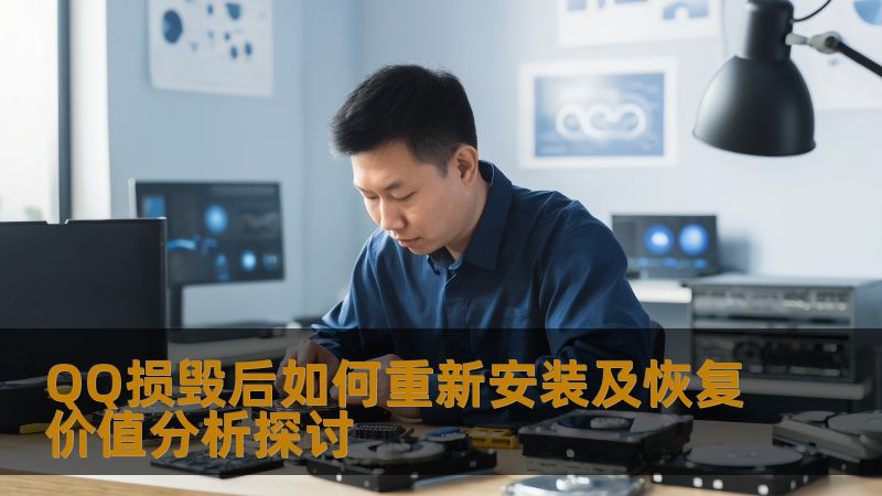 QQ损毁后如何重新安装及恢复价值分析探讨