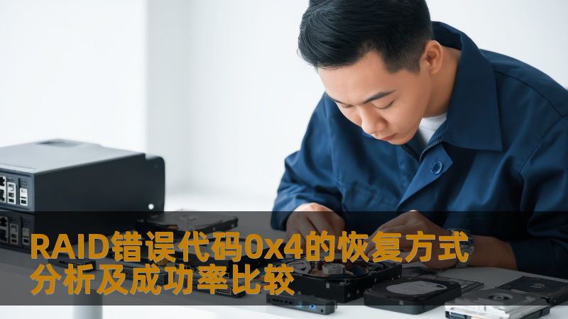 RAID错误代码0x4的恢复方式分析及成功率比较