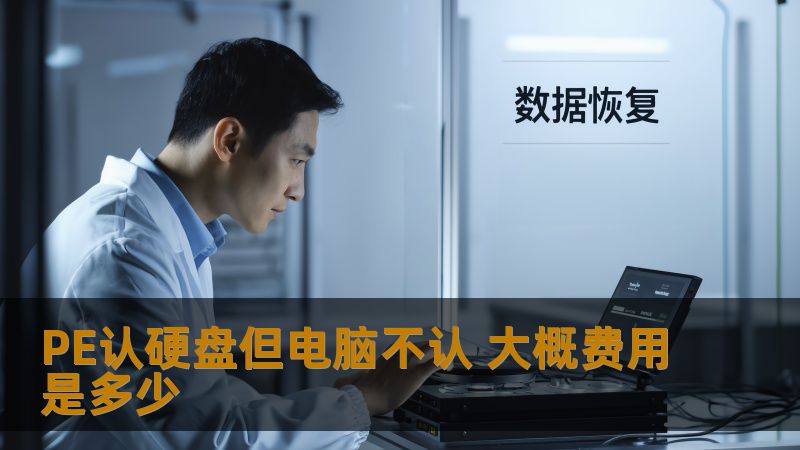 PE认硬盘但电脑不认 大概费用是多少