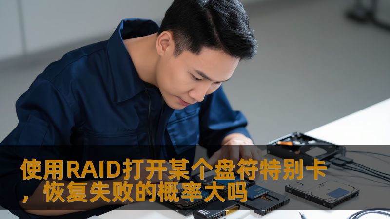 使用RAID打开某个盘符特别卡，恢复失败的概率大吗